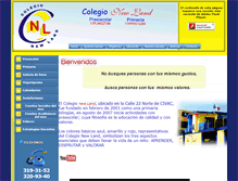 Tablet Screenshot of colegionewlandsc.com.mx